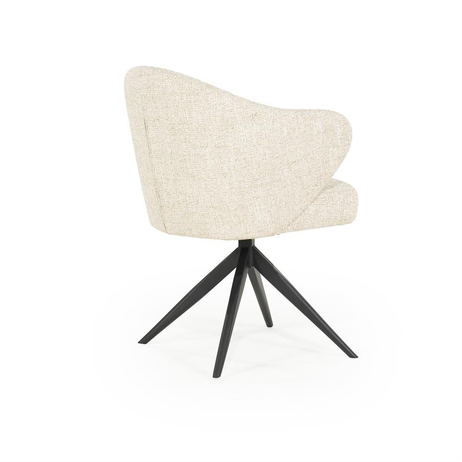 Eetkamerstoel Connor | Beige Stof