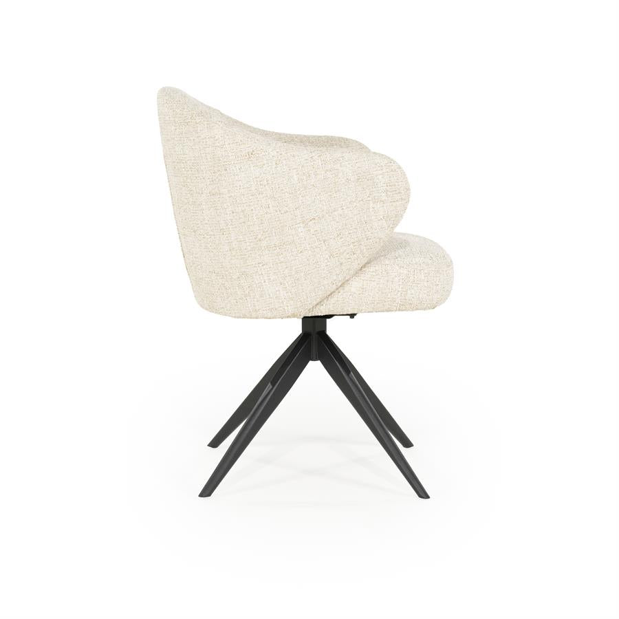 Eetkamerstoel Connor | Beige Stof