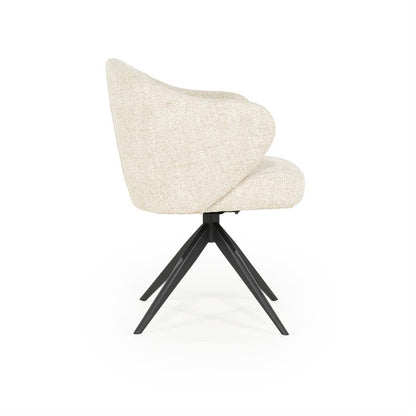 Eetkamerstoel Connor | Beige Stof