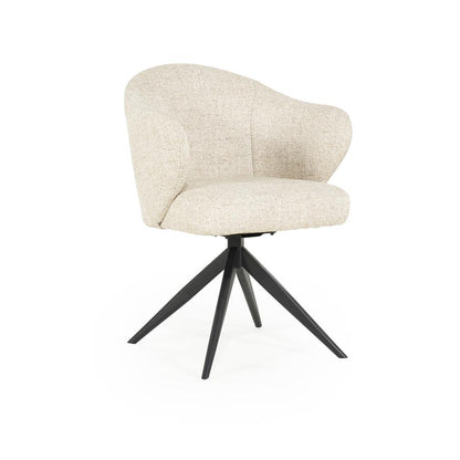 Eetkamerstoel Connor | Beige Stof