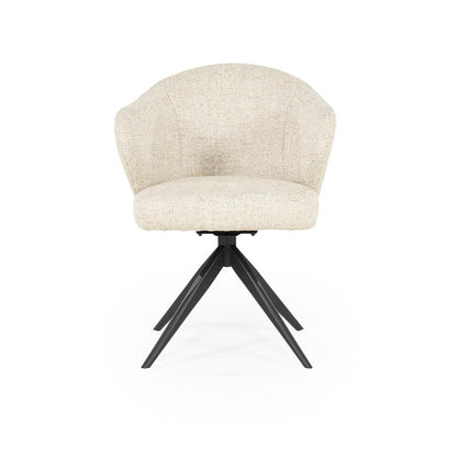 Eetkamerstoel Connor | Beige Stof