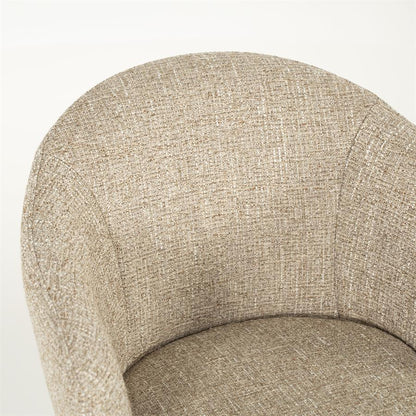 Eetkamerstoel Connor | Taupe Stof