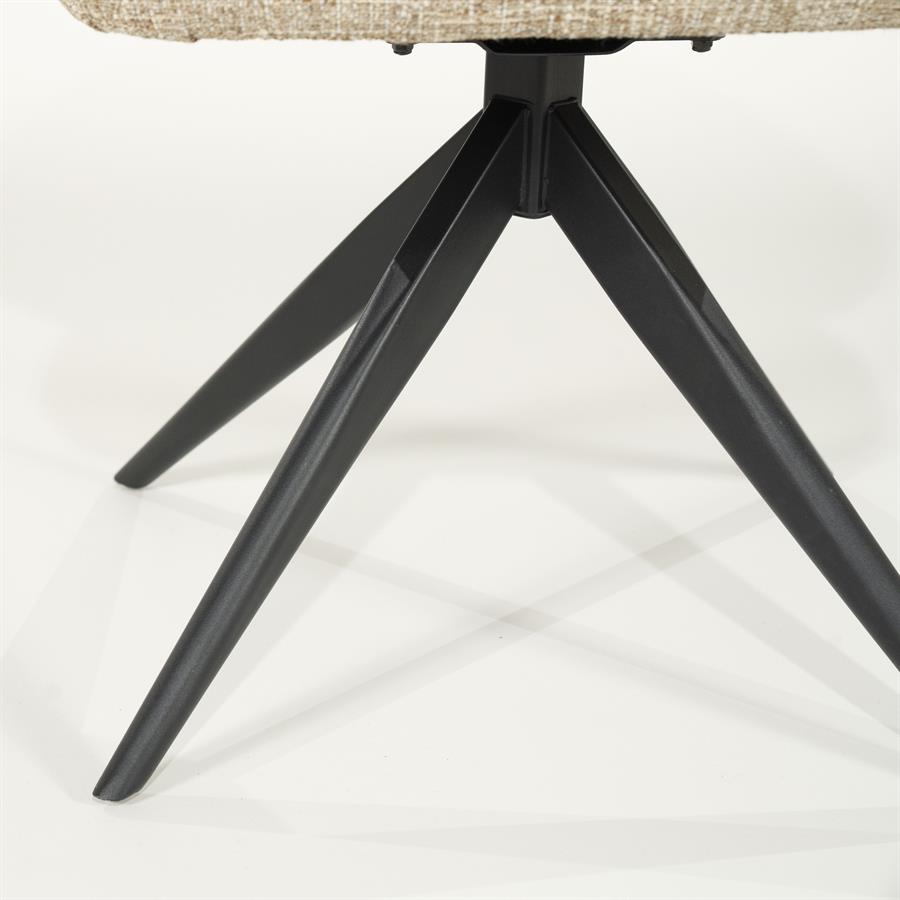 Eetkamerstoel Connor | Taupe Stof