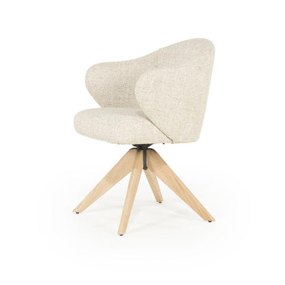 Eetkamerstoel Connor | Beige Stof