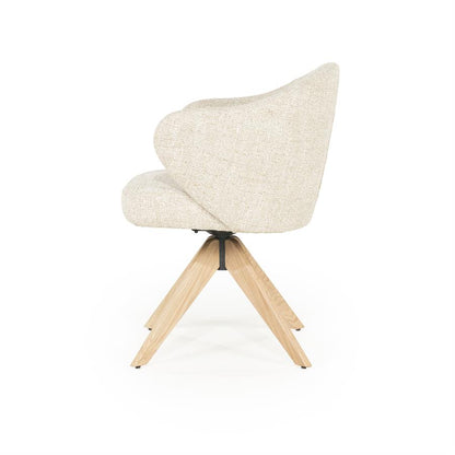 Eetkamerstoel Connor | Beige Stof