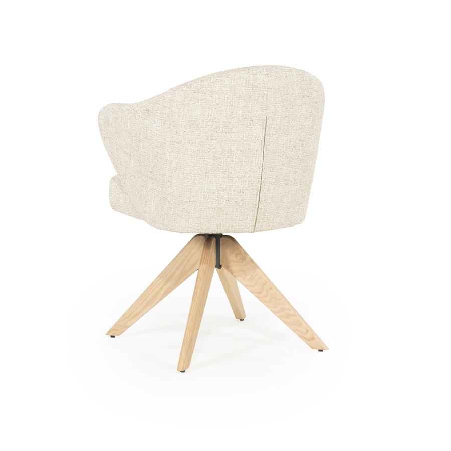 Eetkamerstoel Connor | Beige Stof