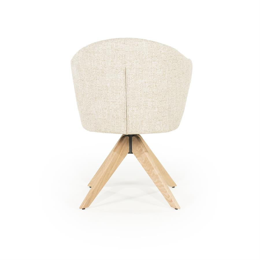 Eetkamerstoel Connor | Beige Stof