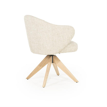 Eetkamerstoel Connor | Beige Stof