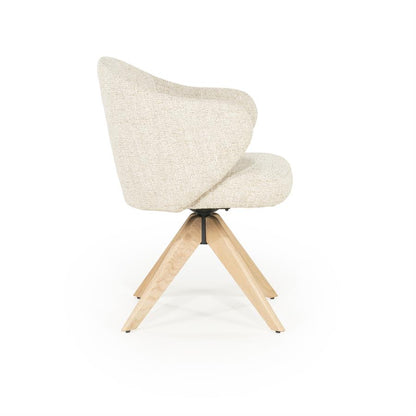 Eetkamerstoel Connor | Beige Stof