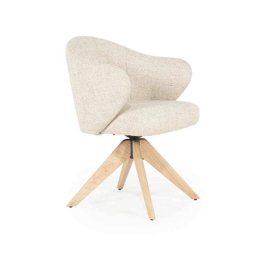 Eetkamerstoel Connor | Beige Stof