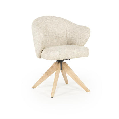 Eetkamerstoel Connor | Beige Stof