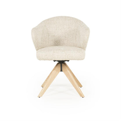 Eetkamerstoel Connor | Beige Stof