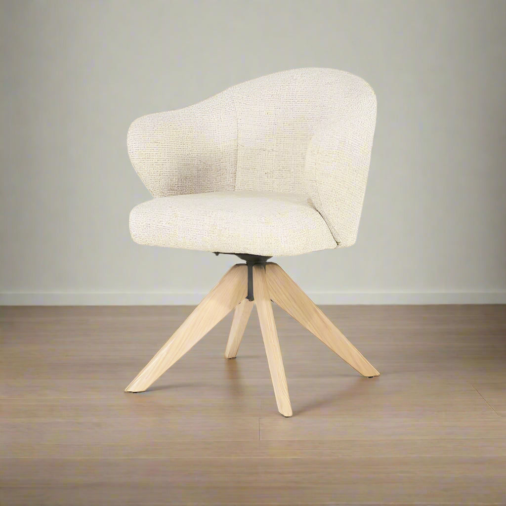 Eetkamerstoel Connor | Beige Stof