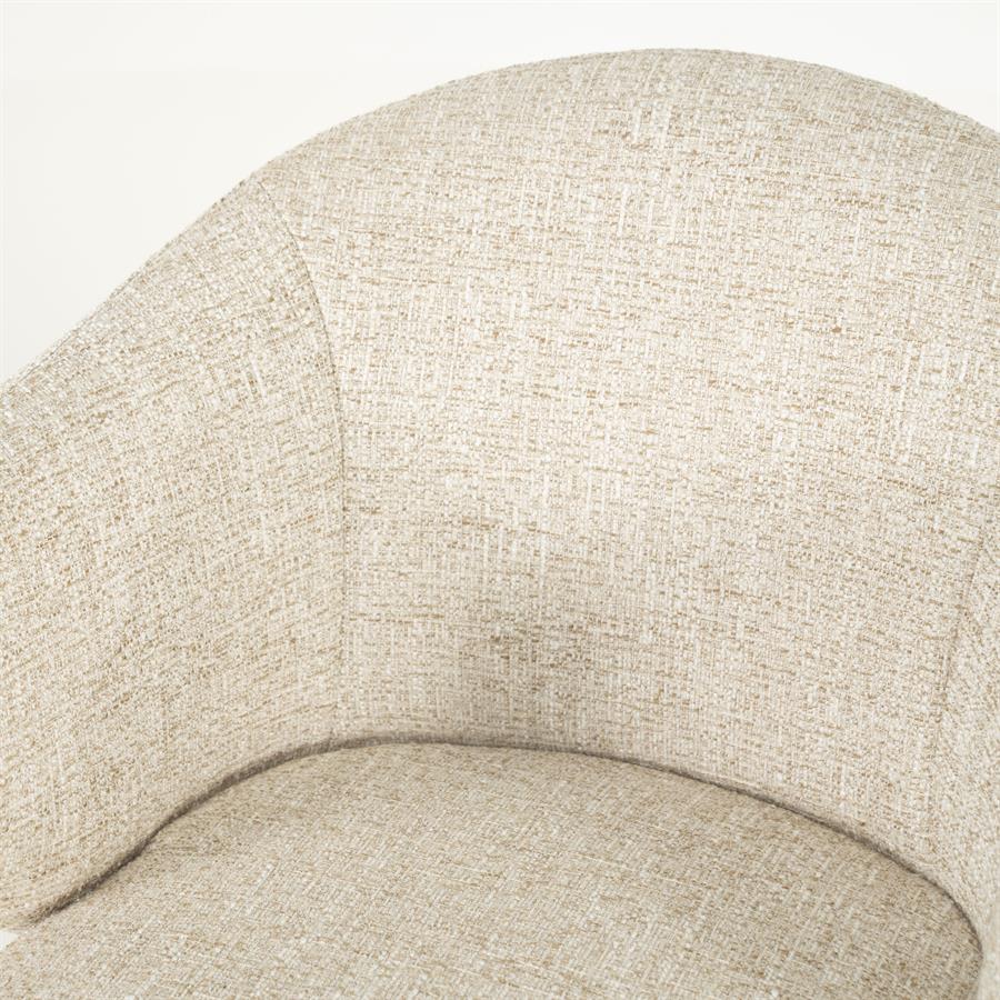 Eetkamerstoel Connor | Beige Stof