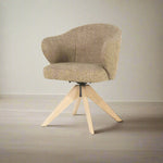 Eetkamerstoel Connor | Geel Stof