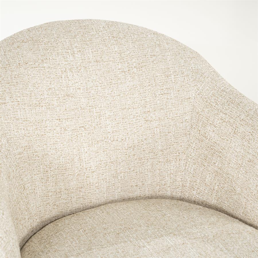 Fauteuil Connor | Beige Stof