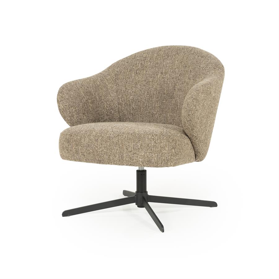 Fauteuil Connor | Bruin Stof