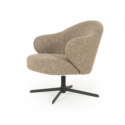 Fauteuil Connor | Bruin Stof