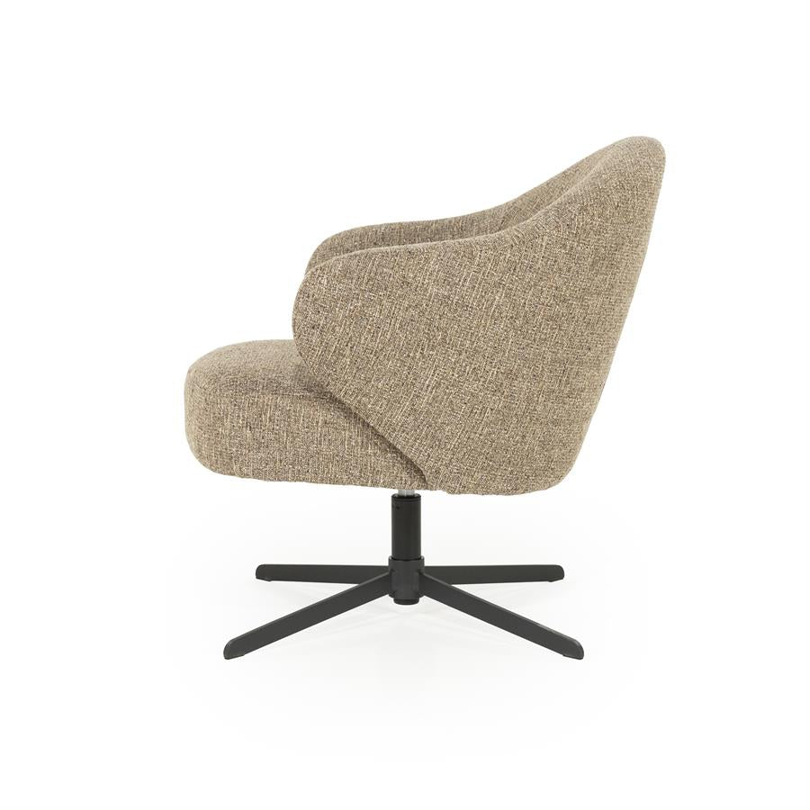 Fauteuil Connor | Bruin Stof