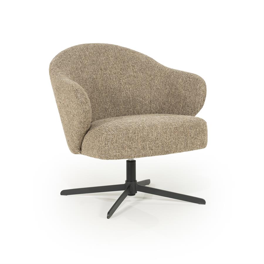 Fauteuil Connor | Bruin Stof