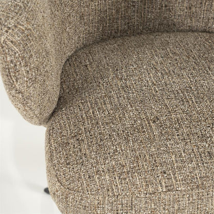 Fauteuil Connor | Bruin Stof