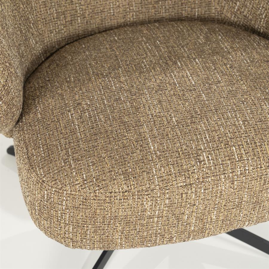 Fauteuil Connor | Geel Stof