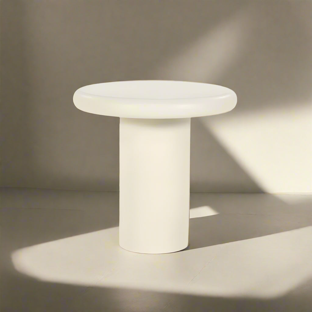 Bijzettafel Jade | Zand Magnesium Oxide | 45Ø cm