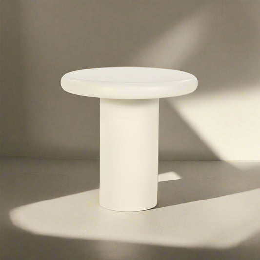 Bijzettafel Jade | Zand Magnesium Oxide | 45Ø cm