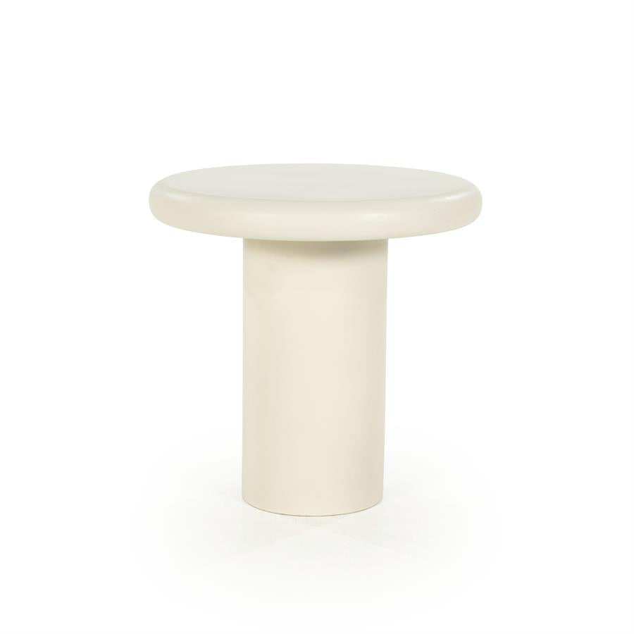 Bijzettafel Jade | Zand Magnesium Oxide | 45Ø cm