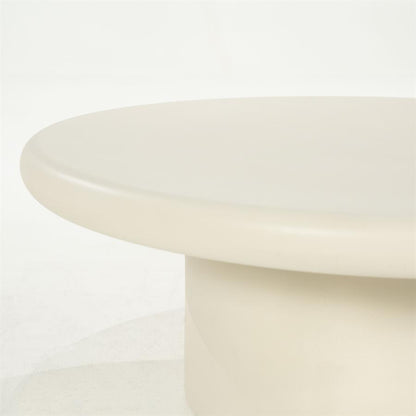 Salontafel Jade zand magnesium oxide, detail van het materiaal