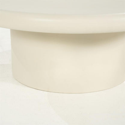 Salontafel Jade zand magnesium oxide, detail van het materiaal