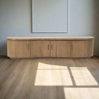 Tv-meubel Josh | Bruin Eikenhout