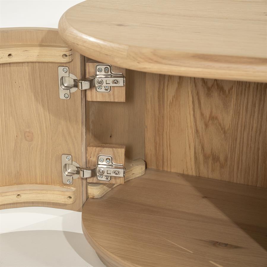 Tv-meubel Josh | Naturel Eikenhout — Detail