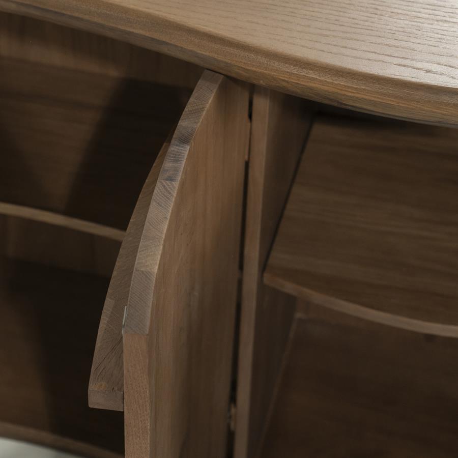 Dressoir Josh | Bruin Eikenhout