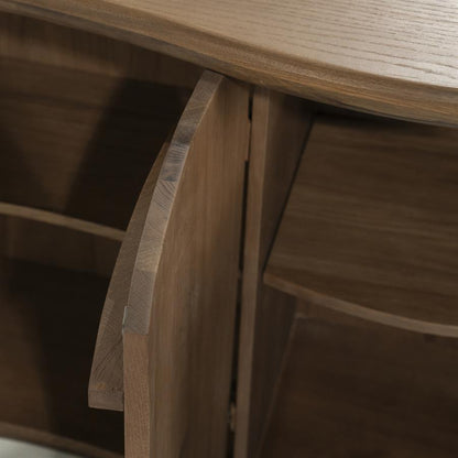 Dressoir Josh | Bruin Eikenhout