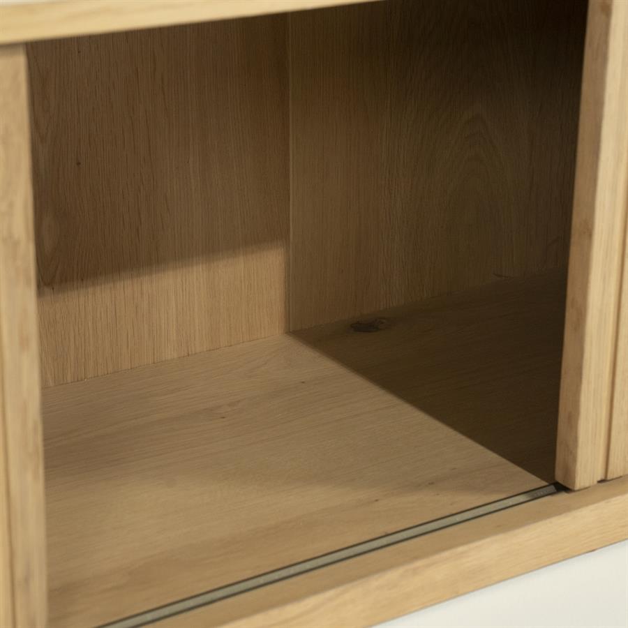 Tv-meubel Milo | Naturel Eikenhout