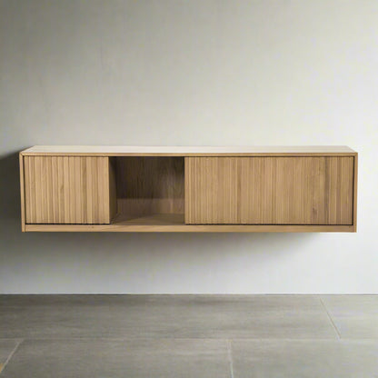 Tv-meubel Milo | Bruin Eikenhout