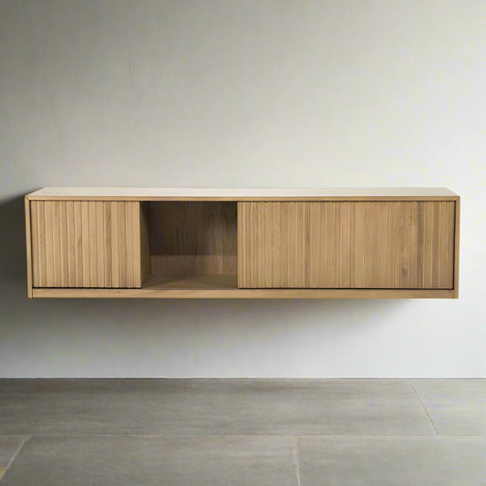 Tv-meubel Milo | Bruin Eikenhout