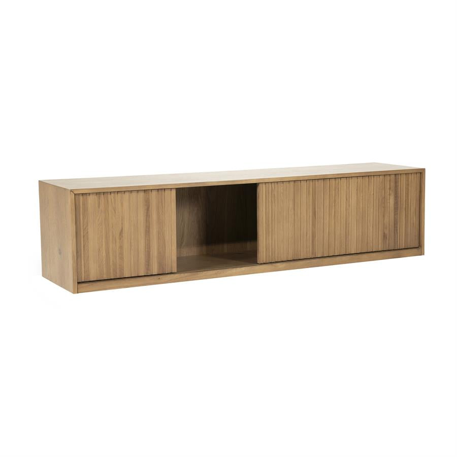 Tv-meubel Milo | Bruin Eikenhout