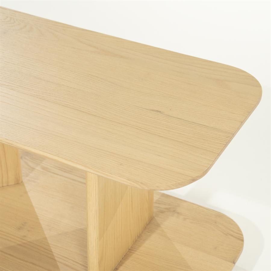 Bijzettafel Ty | Naturel Eikenhout