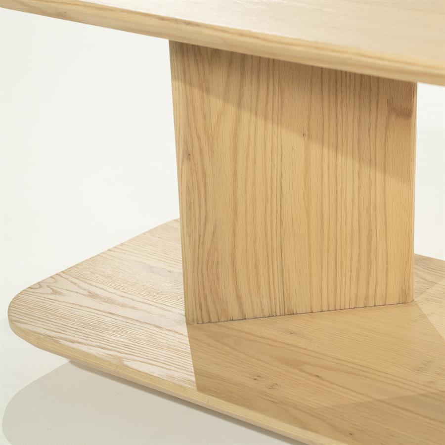 Bijzettafel Ty | Naturel Eikenhout