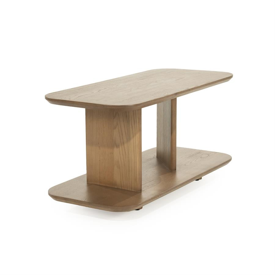 Bijzettafel Ty | Bruin Eikenhout