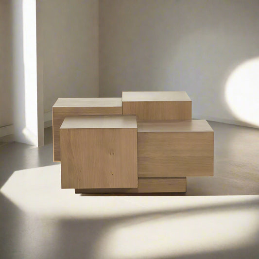 Salontafel Quinten | Bruin Eiken Fineer