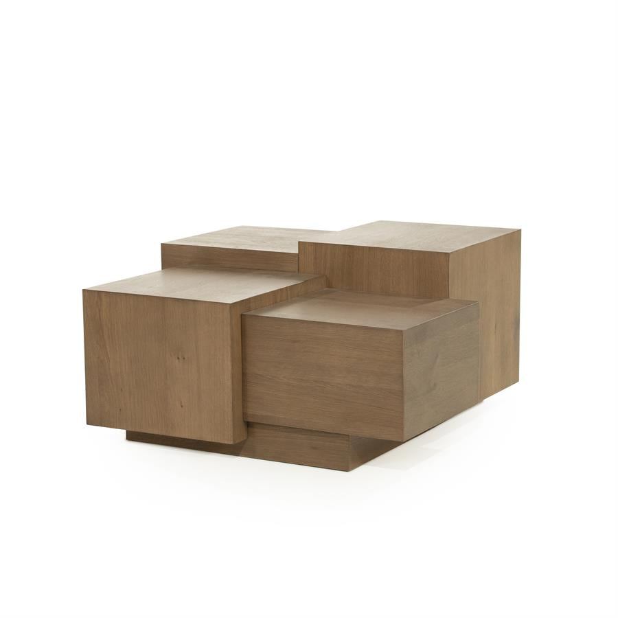 Salontafel Quinten | Bruin Eiken Fineer