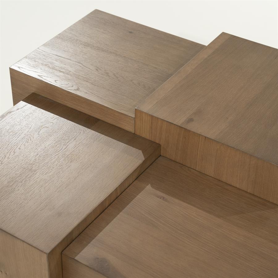 Salontafel Quinten | Bruin Eiken Fineer
