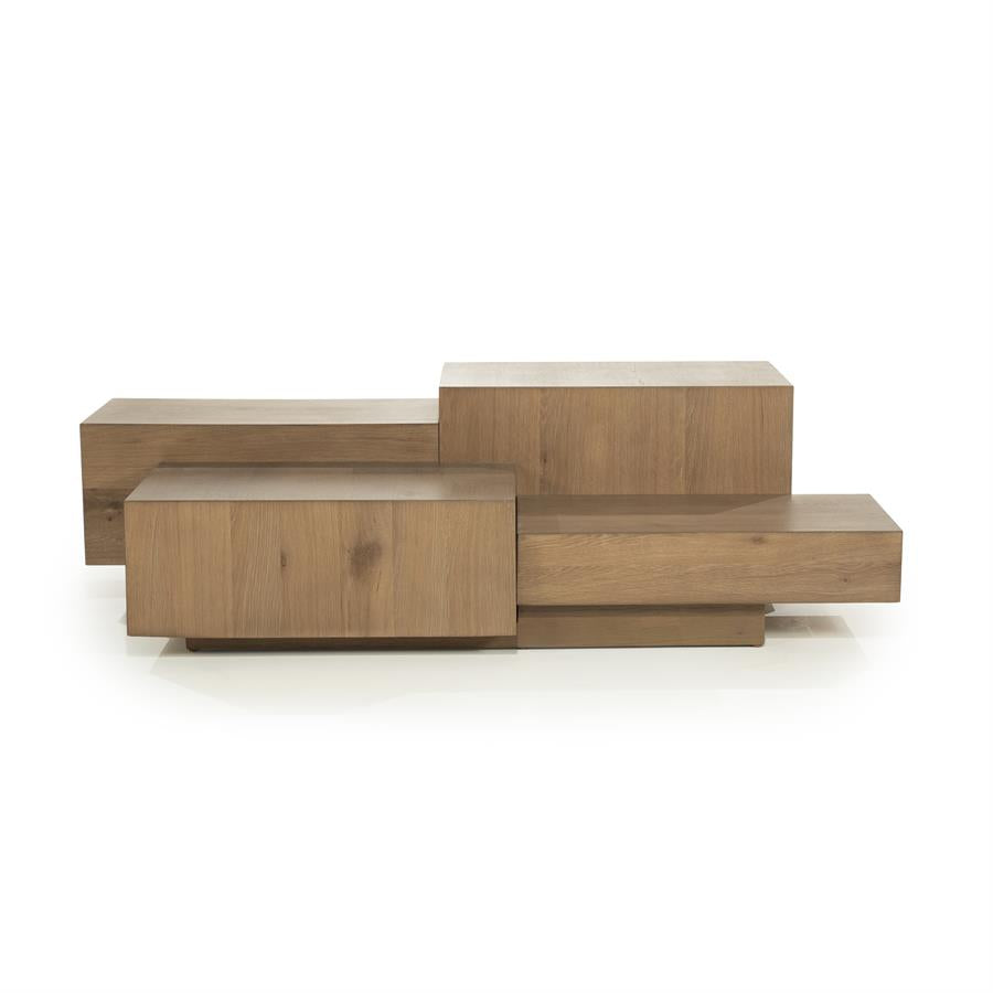 Salontafel Quinten | Bruin Eiken Fineer