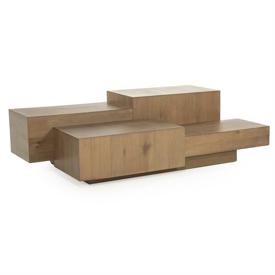 Salontafel Quinten | Bruin Eiken Fineer