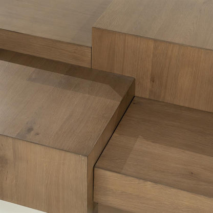 Salontafel Quinten | Bruin Eiken Fineer