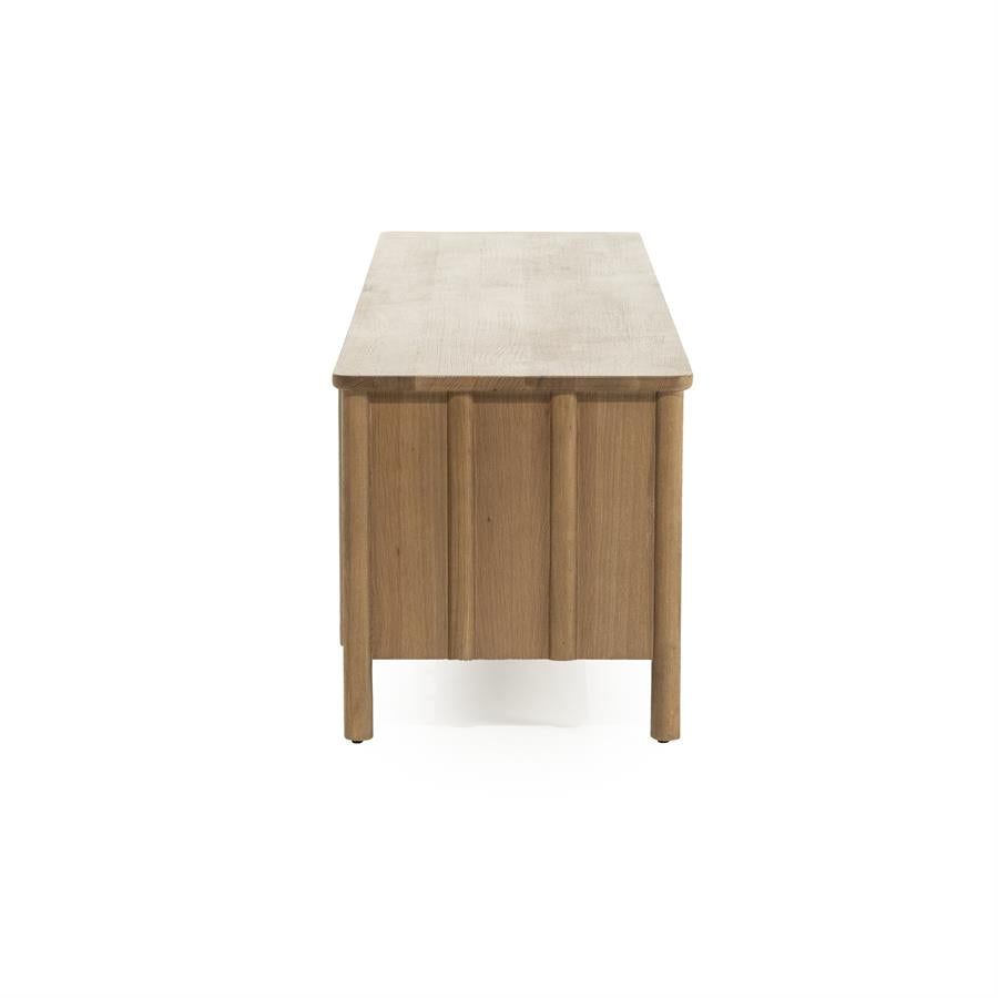 Tv-meubel Jake | Bruin Eikenhout