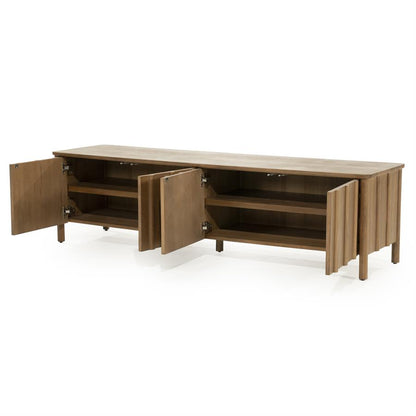 Tv-meubel Jake | Bruin Eikenhout